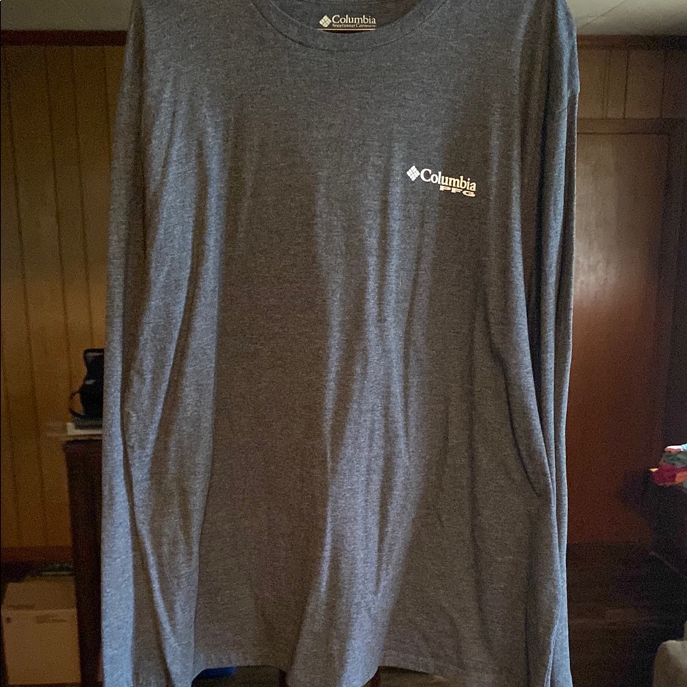 Columbia Charcoal Long Sleeve Tee